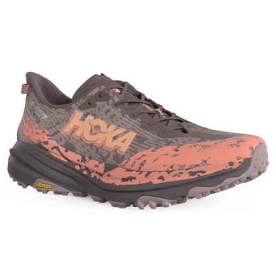Image of HOKA Speedgoat 6 Trail running shoes, Women&#039;s, Size: 6.5, Smoky quartz/quartzite Textile/synthetics