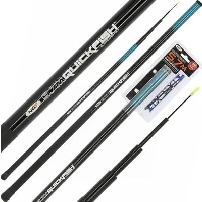 Image of NGT Quickfish Combo Elasticated Pole rod 5.7m (Incl. Rig &amp; Disgorger)