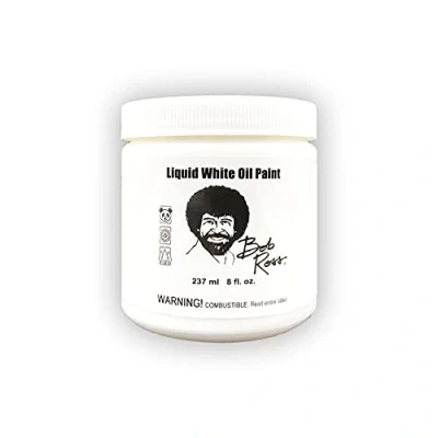Image of Weber Bob Ross Oil Paint 236ml White