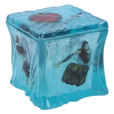 Image of Nemesis Now Dungeons &amp; Dragons Gelatinous Cube Dice Box 11cm, Resin, Blue, Officially Licensed D&amp;D Merchandise, Translucent Monster Box, Cast in the Finest Expertly Hand Painted