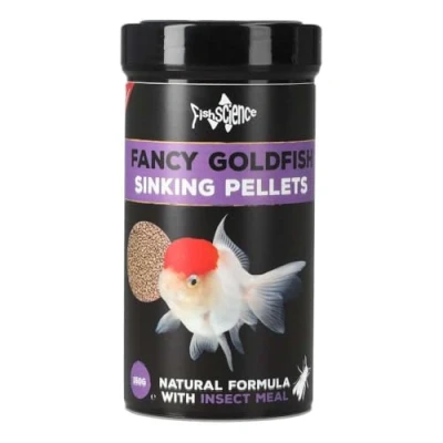 Image of FishScience Goldfish Sinking Pellets Food 150g (250ml)