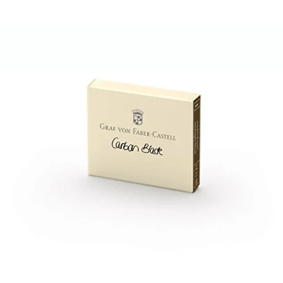 Image of Graf von Faber Castell Ink cartridges, Carbon Black 6X, 141100