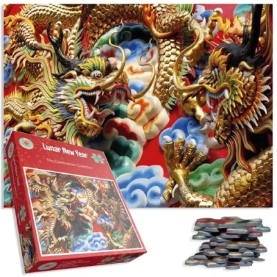 Image of Chinese Lunar New Year 1000 Piece Jigsaw Puzzle For Adults