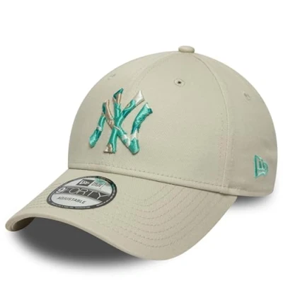 Image of New Era Seasonal Infill 9FORTY Unisex Cap, Size: One Size, Stone/turquoise