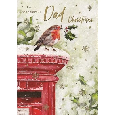 Image of ICG Wonderful Dad At Christmas Card