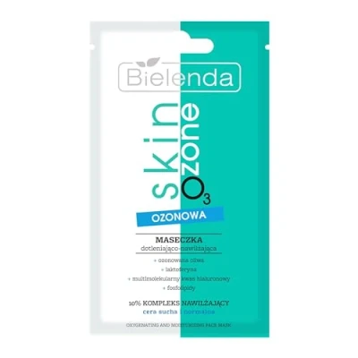 Image of Bielenda Skin O3 Zone Ozone Dotleniająco Nawilżająca Ozonowa Maseczka dla Skóry Suchej i Normalnej 8g