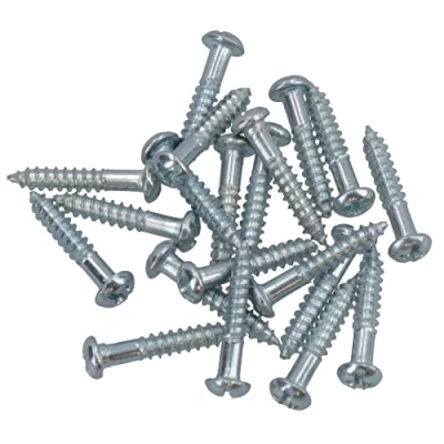 Image of PH2 Dome Headed Phillips Wood Screws 3.5mm x 20mm Fastener Fixings 20pc