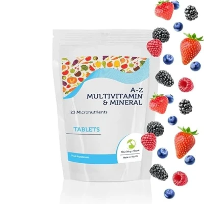 Image of A Z Multivitamins and Minerals 23 Micronutrients Complex 30 Tablets