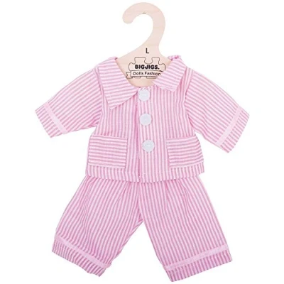 Image of Bigjigs Toys Pink Pyjamas (for Size Large Doll) DOLLS ONLY