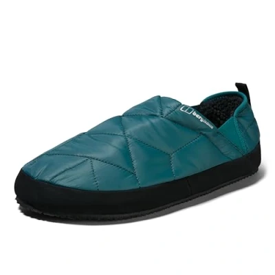 Image of Berghaus Unisex Warm Fleece Lined Bothy Slipper 2.0, Deep Ocean, 5/6 UK