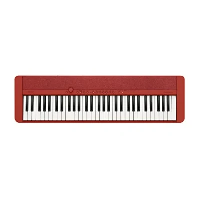 Image of Casio CT S1 Portable Piano keyboard Red