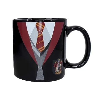 Image of Harry Potter Half Moon Bay Mug Colour Changing Gryffindor Uniform Coffee Cups and Mugs Gifts for Girls Novelty &amp; Heat Merch