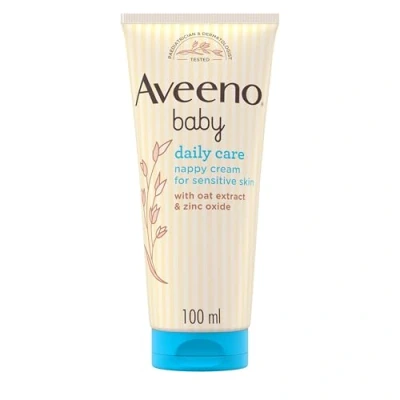 Image of AVEENO® Baby Daily Care Nappy Cream 100ml Suitable for Newborn Sensitive Skin