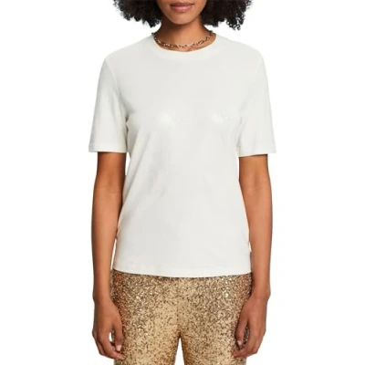 Image of ESPRIT Women&#039;s 113ee1k308 T Shirt, 055/Ice, XL