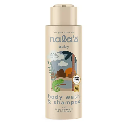 Image of Nala&#039;s Baby Body Wash &amp; Shampoo 400ml