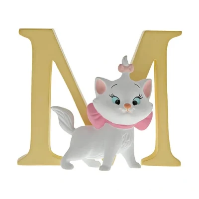 Image of Disney M Marie Ornamental Letter