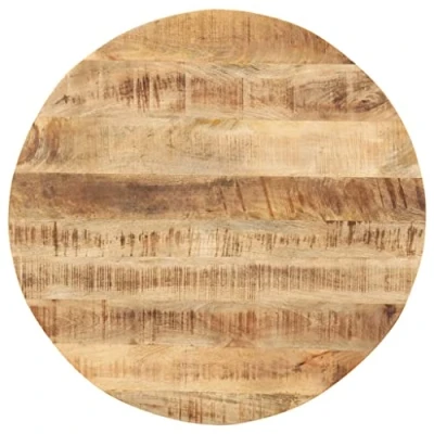 Image of vidaXL Table Top Solid Mango Wood Round 15 16 mm 40 cm