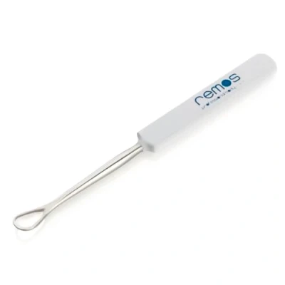 Image of REMOS Ear Wax Remover Made of Stainless Steel Easy Removal White 7 cm