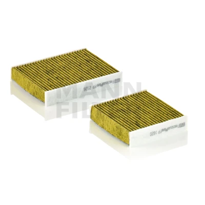 Image of 1609428080, 1609428180, 6447VX, 6447VY, 647990 Pollen FILTER MANN FP 21 000 2 PEUGEOT: 2008 Estate, 208 I Hatchback, 207 Hatchback