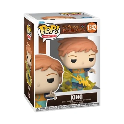 Image of Funko POP! Animation: Seven Deadly Sins King Collectable Vinyl Figure Gift Idea Official Merchandise Toys for Kids &amp; Adults Anime Fans Model Collectors and Display