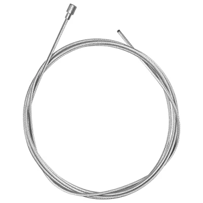 Image of Steel Cable 2 m x 2.5 mm Head 6 7 + 3.8 5 for Motorcycle, Throttle, Brake Pull, Clutch
