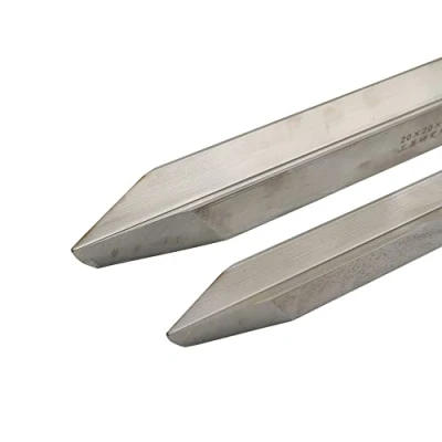 Image of High Speed Steel White Knife Professional Turning Tools Easy Grinding for Woodworking CNC Lathe Tool Bar (R0.5 12X12X200MM)