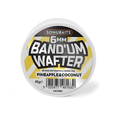 Image of Sonubaits Band&#039;um Wafter X2 (10mm, Pineapple &amp; Coconut)