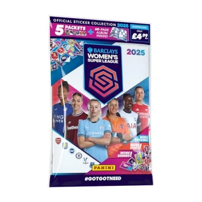 Image of Barclays Women&#039;s Super League Official Sticker Collection 2025 Starter Pack