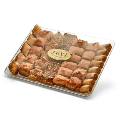 Image of ZOYI Premium Baklava Assorted Tray 1kg Family Pack Handcrafted Pastry Sweets
