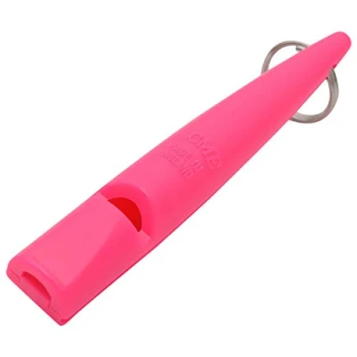 Image of Acme Model 211.5 Plastic Dog Whistle Day Glow Pink for Dogs 2 Pack