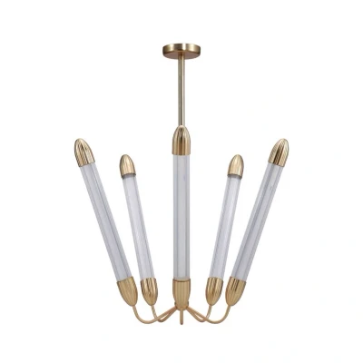 Image of UMAGE pendant light Lemon Squeeze long, brass, Ø 85.6 cm