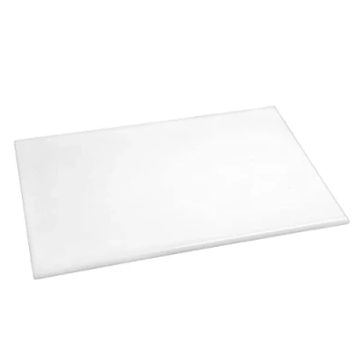 Image of Hygiplas Anti Microbial High Density White Chopping Board for Bakery 45x30cm