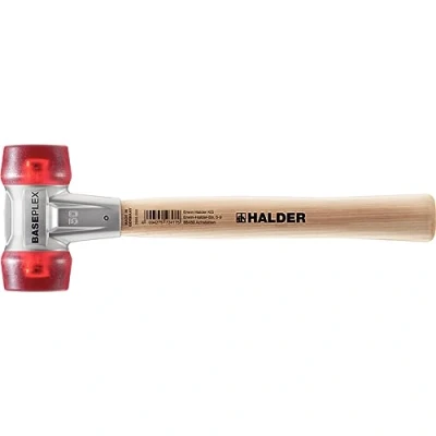 Image of Halder 3906050 50 mm 3906 Soft Face Mallet &quot;Baseplex&quot; EH Multi Colour
