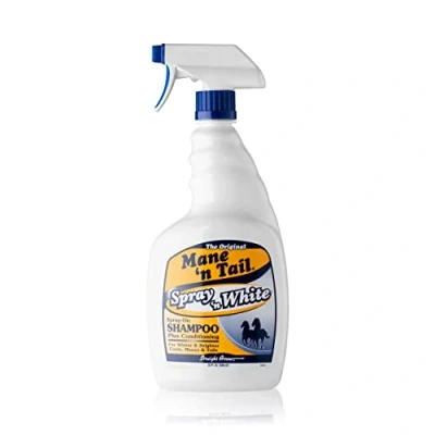 Image of Straight Arrow PRODUCTS 544876 Spring White Shampoo for Horses, 32 Ounce