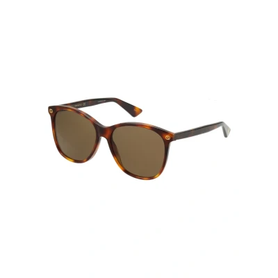 Image of Gucci Sunglasses, Women&#039;s, Size: 58, Brown