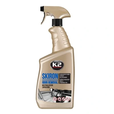 Image of K2 Skiron Car Odour Remover Eliminates Unpleasant Smells, Fragrance Free, 770ml