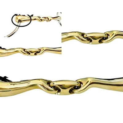 Image of UKSALES25 Loose Ring Snaffle Bit Verbindend Angled (Horse Bits) (6.5&quot;)