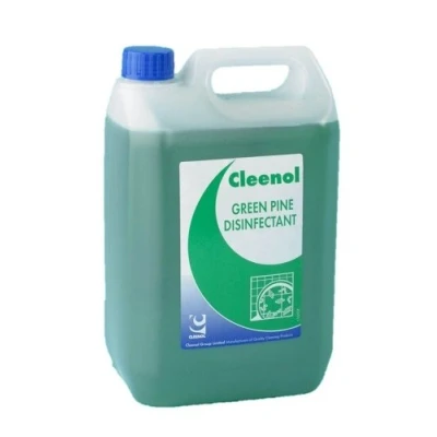 Image of Cleenol pine disinfectant, green, 5 l (Pack of 1)