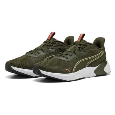 Image of Puma Disperse XT 4 Training shoe, Size: 4, Dark olive/lux army shoes