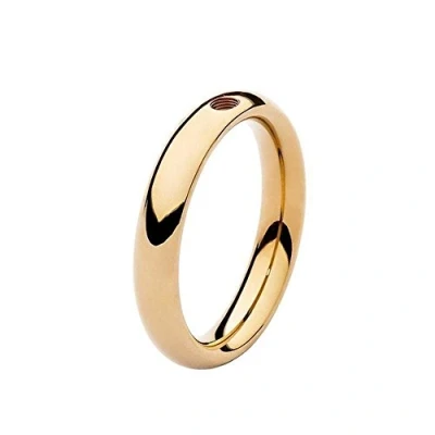 Image of Qudo Famosa Slender Gold Ring Size 54