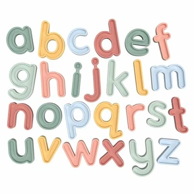 Image of Inspire My Play Lowercase Alphabet Letters for Kids ABC Toys 3 Year Olds Bath Sensory and Messy