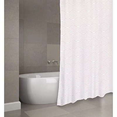 Image of MSV Shower Curtain, Pastel Pink, Unique
