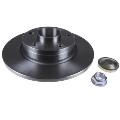 Image of 7701206846, 7711130076, 7711130076S1, 8200050013, 8200218779 Brake disc BLUE PRINT ADZ94334 Rear Axle 280mm 12mm 5 Hole 118mm solid Oiled