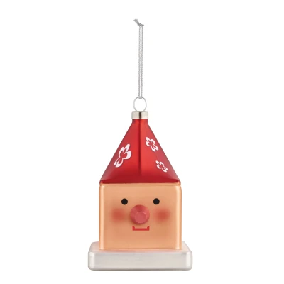 Image of Alessi Bauble Le Palle Quadrate Cubocchio GJ02/15 by Massimo Giacon &amp; Marcello Jori