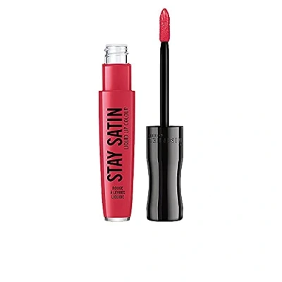 Image of Rimmel London Stay Satin Liquid Lipstick, Scrunchie