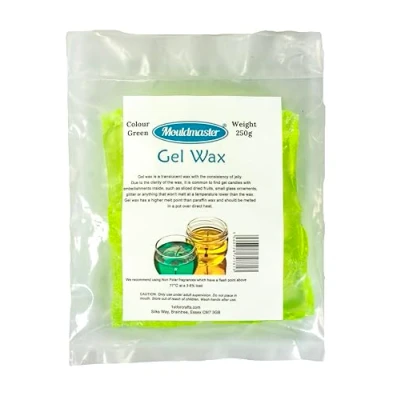Image of Mould Master Mouldmaster 250 g Candle Making Gel Wax, Green, 250g