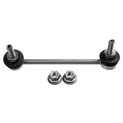 Image of 33509803515, 9803515 Anti roll bar link LEMFÖRDER 36161 01 Rear Axle, Left 155mm M10x1,5 Steel MINI: Countryman, Paceman
