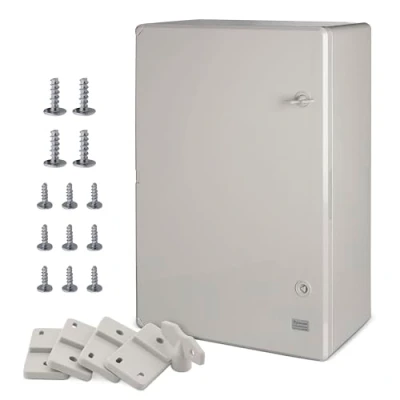 Image of BOXEXPERT ABS Plastic housing Fleet Control Cabinet IP65 Grey/Transparent (ABS,600x400x200mm Grey)