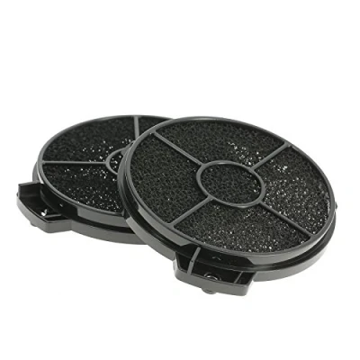 Image of 2 x Cooker Hood Carbon Filter Round Vent Extractor Filters Compatible with Designair Cookers