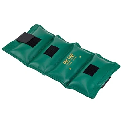 Image of CanDo Weight cuff wrist and ankle weights 5.7 kg, olive alternative to dumbbells